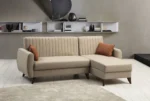 طقم كنب موديل Alkon باللون البيج - الصورة 9