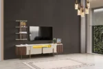 طقم طاولة تلفزيون موديل Asya 2 - الصورة 2